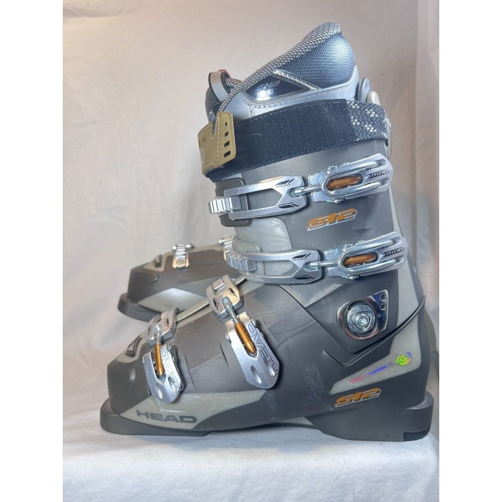 Head S12 Snow Downhill Ski Boots Size 27 - 27.5 9.6 Hard 8.6 Soft